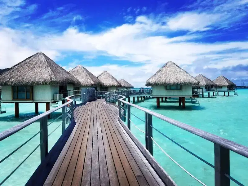 Tropical beach in Dominican Republic